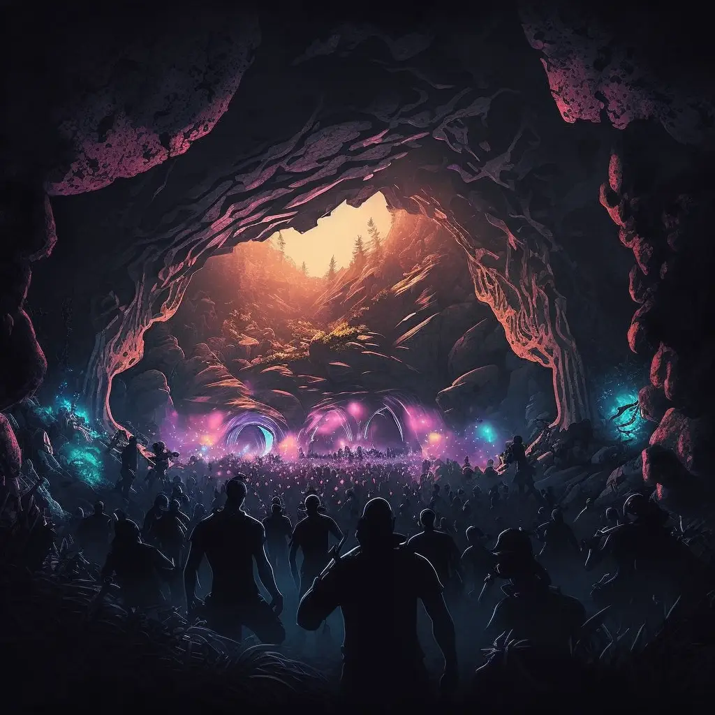 Rave In A Cave