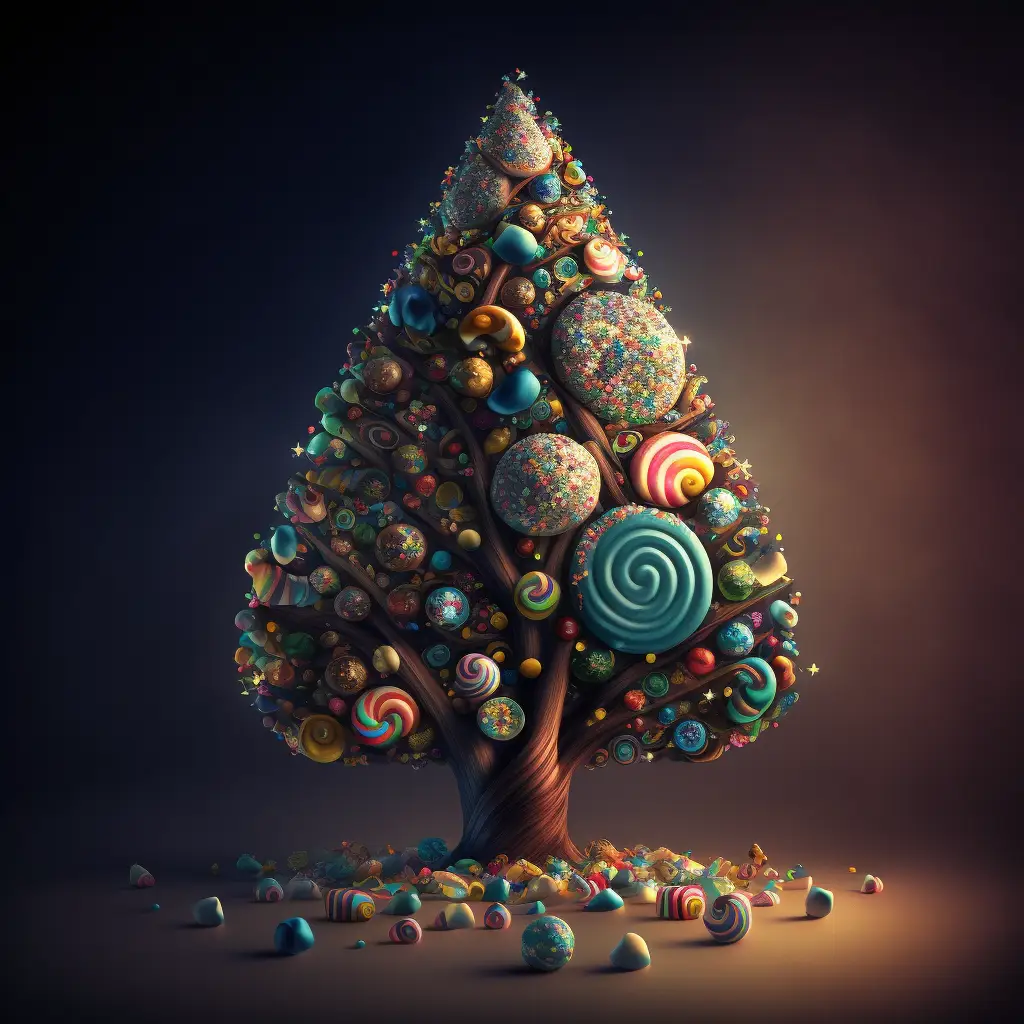 A Fantasy Christmas Tree