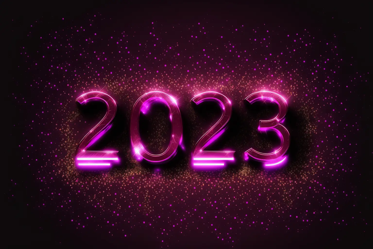 A Magenta Happy New Year 2023
